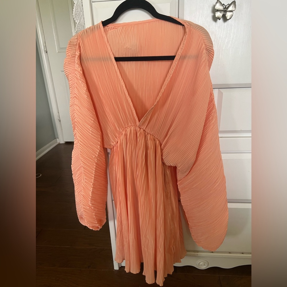 Orange dress